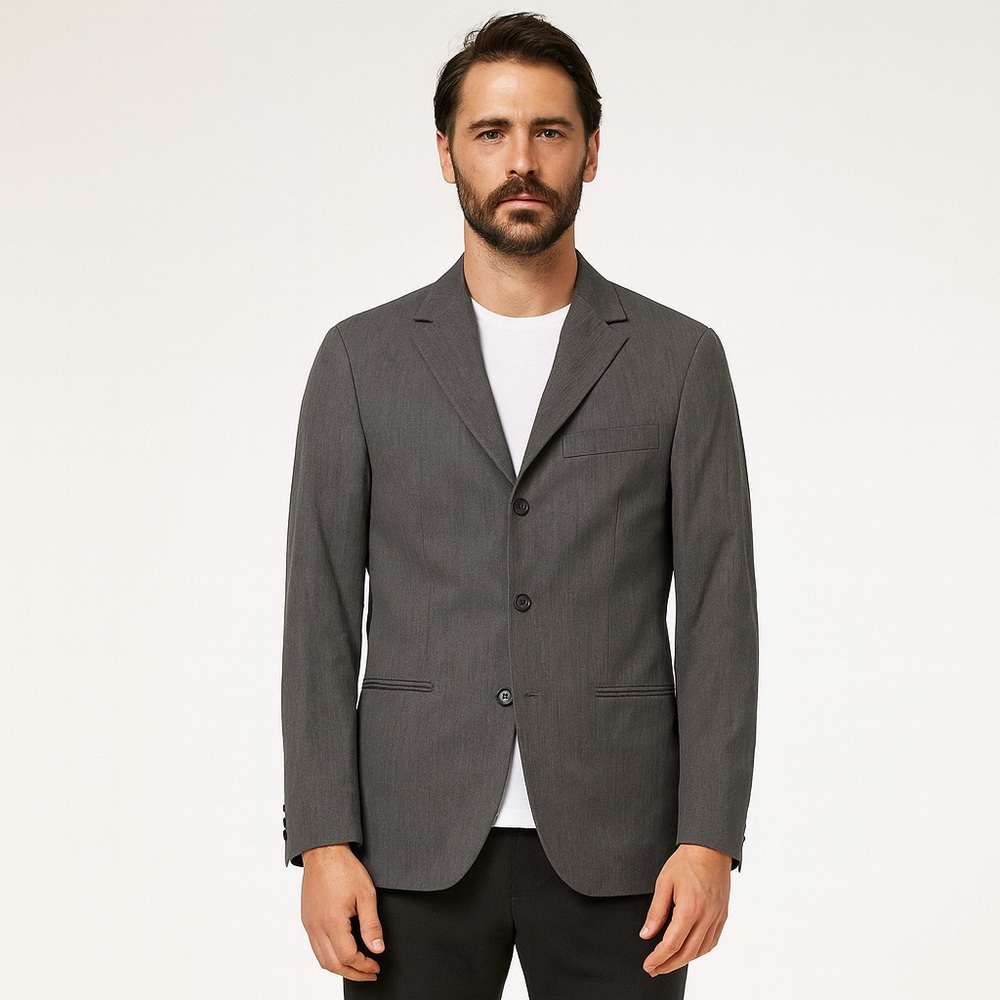 Sisley gray Blazer Slim Fit